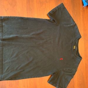 Black and Red Polo T-Shirt Youth Large